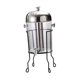 thumbnail image 3 of Dispensador de jugo comercial de 8L con soporte versátil de acero inoxidable liviano y dispensador de bebidas acrílicas para buffet para buffet Soporte negro, 3 of 8