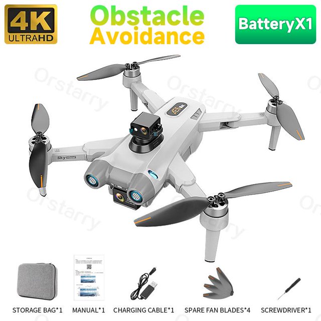 Dron AE6 /AE6 Max con GPS, 4K, cámara profesional ESC, 5G, FPV, evitación Visual de obstáculos, Motor sin escobillas, Quadcopter, juguete RC, nuevo