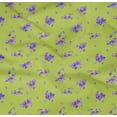 thumbnail image 4 of oneOone Organic Cotton Poplin Twill Fabric Leaves & Flower Floral Decor Fabric Printed BTY 42 Inch Wide, 4 of 4