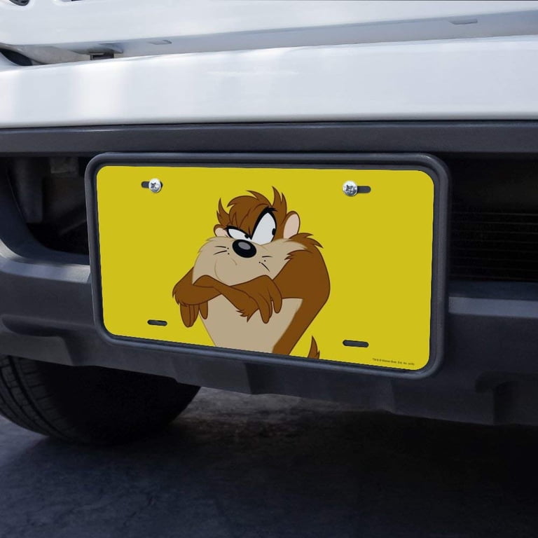 Graphics and More Looney Tunes Taz Novelty Metal Vanity Tag