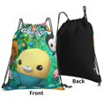 thumbnail image 3 of The Octonauts Drawstring Backpack Simple Sports Gym Bag Draw String Bags Casual Rucksack, 3 of 9