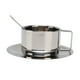 thumbnail image 4 of Juego de tazas de café de acero inoxidable de doble pared, resistentes al óxido, modernas, para café, capuchino, té, para el hogar, la oficina, la cafetería, el camping, 200 ml, 4 of 14
