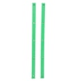 thumbnail image 2 of S SERENABLE Outdoor 2pcs Rib Strip Skateboard Rails With 10 Mount Screws Longboard Green, 2 of 9