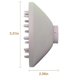 thumbnail image 4 of Diffuser Attachment for FlexStyle Hair Dryer, Enhance Natural Curls Accessories Blow Dryer Styler, Styling Tool A, 4 of 5