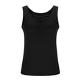 thumbnail image 6 of XIAOCHA Womens Criss Cross V Neck Tank Top Loose Fit Sleeveless Pullover Top Stretchy Casual Streetwear Tanks, 6 of 6