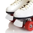 thumbnail image 1 of ETHZZLE 6 Pcs Accessoires de Patins Coussin Long pour Patinage à Quatre Roues Lisse Blanc, 1 of 8
