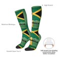 thumbnail image 5 of Women's Knee High Socks Jamaica Art Thermal Soft Knee Long Socks, 5 of 7