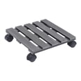 thumbnail image 1 of vortess Planter Stand with Casters for Easy Movement, Pot Tray, Roller Support, Trolley, Square, 1 of 9