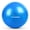 Blue, variant on YAHHU 45 cm / 17.7 in Anti-Burst Thickened Yoga Ball Equipment, Heavy Duty Balance Stability Core Physical Fitness Pilates Exercise Ball with Foot Pump, Black