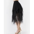 thumbnail image 1 of Falda tul picos color Negro AMAD Casual para mujer talla L, 1 of 5
