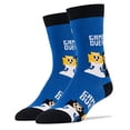 thumbnail image 2 of Oooh Yeah! Socks, Men's Cotton Crew Sock (Game Over), 2 of 3