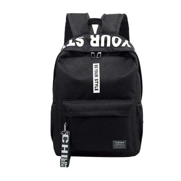 Casual Bag Nylon Backpack Capacity Solid Large Color School Rucksack Backpack for Men Leather Mini Backpack Backpack Lunch Bag for Women Day Hiking Backpack Small Mens Backpack Small Backpack for Kids