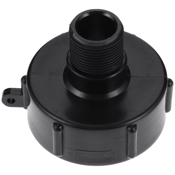 1 UNID plástico IBC TANQUE ADAPTADOR DE AGUA DE AGUA DE AGUAS ACTUALIZADORES ADAPTADOR DE MANGUERA DE AGUA