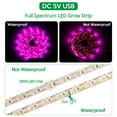 thumbnail image 3 of Bangcool 16.4ft Strip Tape Light USB Waterproof 2835 LED Strip Light Plant Grow Lamp, 3 of 10