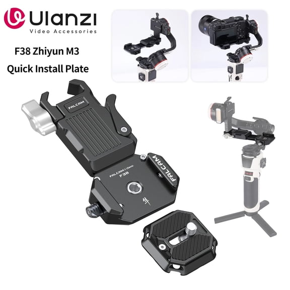 Ulanzi Falcam F38 Quick Release Plate for Zhiyun Crane M3/M3S/M2S Stabilizer