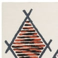 thumbnail image 5 of SAFAVIEH Kenya Lesleigh Colorful Geometric Area Rug, Ivory/Multi, 6' x 9', 5 of 7