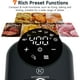 thumbnail image 2 of Air Fryer Kitchen Elite Digital 7 en 1 compacta de 2 litros, color gris, 2 of 7