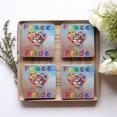 thumbnail image 4 of Peace Love Pride Maine Coon with Rainbow Sunglasses LGBT LGBTQ+ Set of 4 Stone Coasters Cat Lover Kitten Owner Gifts 4x4in Absorbent Soapstone Coaster - 01004, 4 of 5