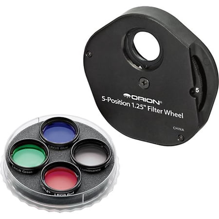 Orion Multiple 5-Filter Wheel and LRGB Filter Set