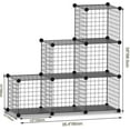 thumbnail image 4 of Amdohai Cabinet Organizers Closet Kitchen Cube Wire Storage Shelves Wardrobe, 4 of 5