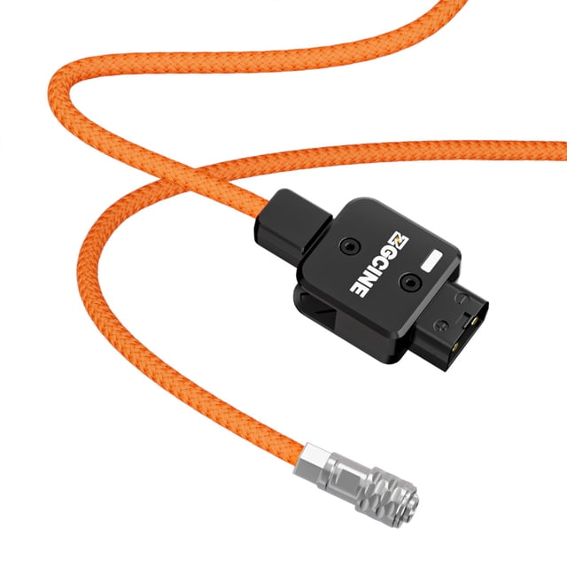 ZGCINE Power cord,Cable 180rotatable D-tap 2-pin Cinema D-tap To V-mount Battery 180rotatable With Compatible With 2-pin Bmpcc Cable D-tap 2-pin Power Cable Pocket Cable Cinema Camera Wire Compatible