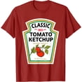 thumbnail image 1 of Ketchup Rouge Costume d'Halloween Assorti Groupe Moutarde T-Shirt - Blanc - G, 1 of 2