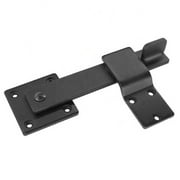 Flip Latch Barn Door Fence Gate Latch Lock, Heavy Duty Steel Double Gate Latch Smile Home