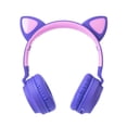 thumbnail image 2 of Audífonos con Micrófono Virtual Zone Bluetooth Diadema de Gato Morado, 2 of 3
