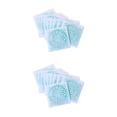 thumbnail image 3 of Colector de pelo Injueey 10 Uds. antibloqueo para drenaje de suelo tapón filtro baño cocina ducha suministros Verde 2piezas, 3 of 6