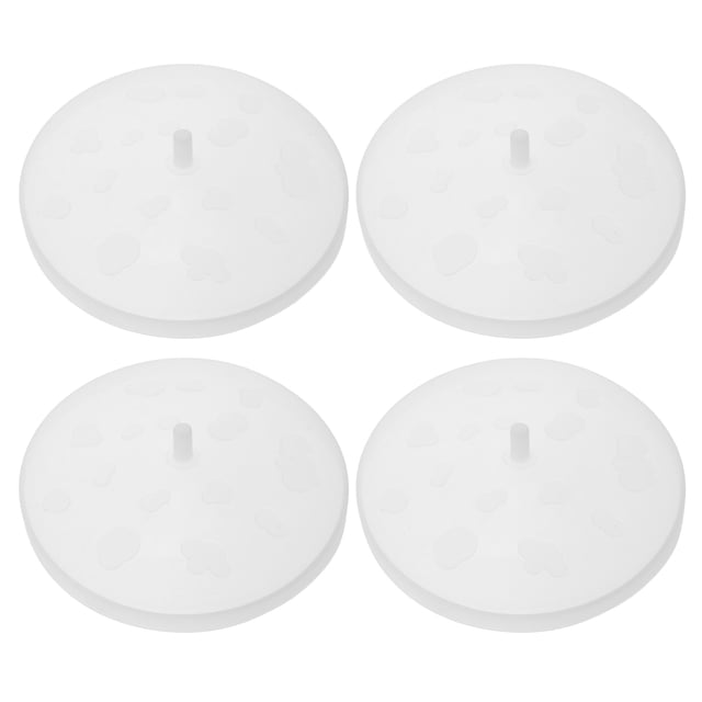 WHAMVOX 4Ud De Silicona Para Palomitero Plegable Con Protección Anti Salpicaduras Multicolor