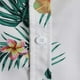 thumbnail image 2 of Camisas Hombre Manga Larga Camisa de verano hawaiana de playa de con botón de puño corto de color con estampado de solapa suelta para hombre informal (White, S), 2 of 7