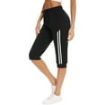 thumbnail image 1 of Uniexcosm Womens Capris Pants for Women Casual Yoga Jogger Summer Pant with Pockets, 1 of 7