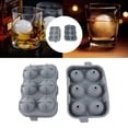 thumbnail image 1 of Molde Para Hacer Bolas De Hielo, Bandeja Redonda De Silicona Con 6 Agujeros Y Tapa, Herramientas De Bricolaje Hechas A Mano, 1 of 7