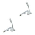 thumbnail image 4 of stanreset Universal USB Stand Mic Fits PC Desktop Laptop Mini Desktop Microphone white 2Set, 4 of 6