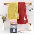 thumbnail image 4 of Microfiber Hair Towel Wrap, Fast Drying Hair Turban Soft, For Women Wet Hair, Curly, Longer Hair, 4 of 5
