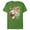 Kelly Green, variant on Men's Lost Gods Laser Cats Graphic Tee Athletic Heather 2X Large