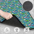 thumbnail image 3 of Vsdgher Cars Transportation Car Foot Mat Set of 4 Pieces Universal Floor Liner Car Accessories Fits Most Cars, Trucks, Vans, sedans, SUV, 3 of 7