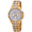 Gold, variant on Men's Gold-Tone Crystal Watch with Multi-Function Dial 98C126