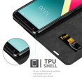 thumbnail image 4 of Cadorabo Case for Wiko Y61 Cover Book Wallet Screen Protection PU Leather Flip Magnetic Etui, 4 of 9