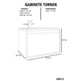 thumbnail image 5 of Gabinete De Baño TURNER Con Lavabo y Llave Minimalista, 5 of 5