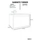 thumbnail image 5 of Gabinete De Baño TURNER Con Lavabo y Llave Minimalista, 5 of 5