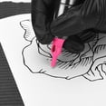 thumbnail image 4 of ZOURIH Ballpoint Pen Cartridges - Saturated Pink Ink (20 Pack) - Practice Cartridges for Rotary Pen Machines - Water-Based Ink with Bold Color,Pink, 4 of 8