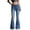 Blue, variant on Qiopertar Linen Jeans for Women Spring Summer Casual Wide Leg Pants Straight Leg Denim Trousers Ankle Length Comfy Relaxed Fashion, Blue XL