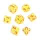 thumbnail image 2 of Juego de Dados Multifacéticos Sunnimix 7 Piezas Amarillo, 2 of 8