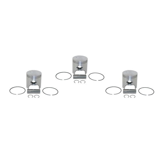 SPI, 09-602N, 3 Piston Kits Arctic Cat 1995-2001 ZRT800 & 1998-1999 Pantera Standard Bore 72mm