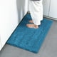 thumbnail image 5 of Alfombra de baño Matsuzay textura lavable a máquina Poliéster Chenille Blanco lechoso, 5 of 6