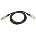 thumbnail image 2 of Cable XLR macho a hembra 3 pines Bling Bling sonido HiFi 4,9 pies, 2 of 12