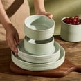 thumbnail image 3 of Famiware Star Series 12 Pieces Dinnerware Set, Light Green, 3 of 6
