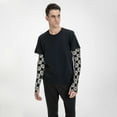 thumbnail image 6 of Uemuo White Sunflowers Printed Arm Sleeves, Cooling UV Sun Protection Sports Compression for Men/Women, 6 of 8