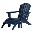 thumbnail image 1 of Chaise Adirondack avec Repose-Pieds Assorti Ensemble 2 Pcs, 1 of 6
